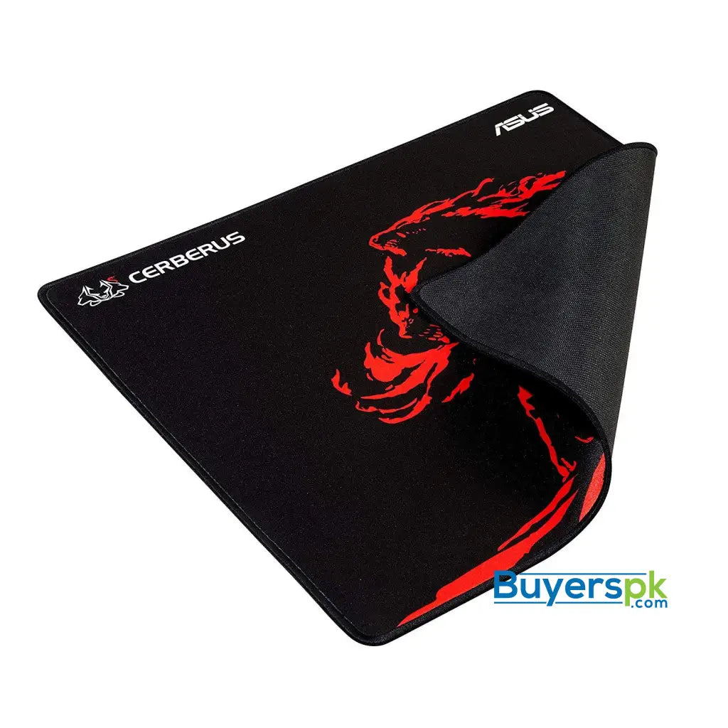 ASUS Cerberus Mat Plus Gaming Mouse Pad with Consistent Surface Texture and Non-Slip Rubber 450*400*3mm / 310g - Mouse Pad ASUS Cerberus Mat Plus Gaming Mouse Pad with Consistent Surface Texture and Non-Slip Rubber 450*400*3mm / 310g - Mouse Pad